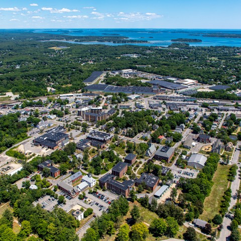 Aerial image of 51СƳPortland Campus
